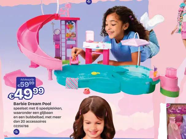 Promotie: Barbie Dream Pool