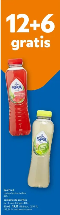 Offre: Spa Fruit