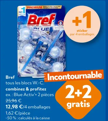 Offre: Bref tous les blocs W.-C.