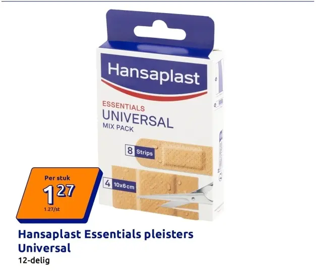 Promotie: Hansaplast Essentials pleisters Universal