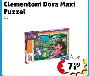 Aanbieding: Dora Maxi Puzzel