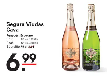 Offre: Segura Viudas Cava