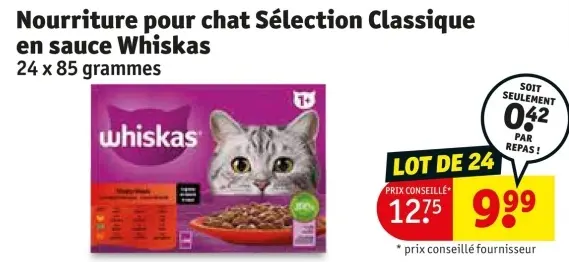 Offre: Nourriture pour chat Sélection Classique en sauce