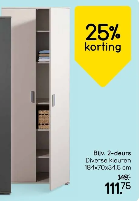 Promotie: Kleerkast Milaan