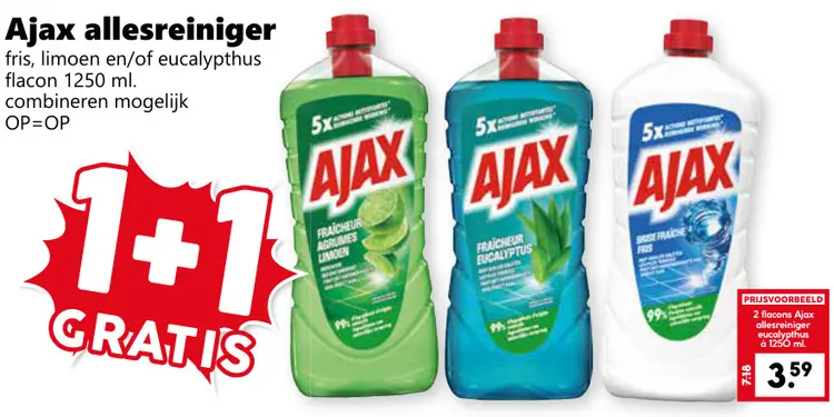 Aanbieding: Ajax allesreiniger