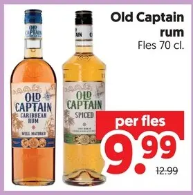 Aanbieding: Old Captain rum