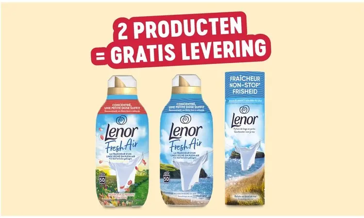 Promotie: Wasverzachter of geurbooster