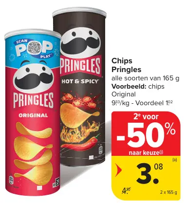 Promotie: Chips Pringles