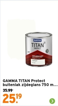Aanbieding: GAMMA TITAN Protect buitenlak zijdeglans