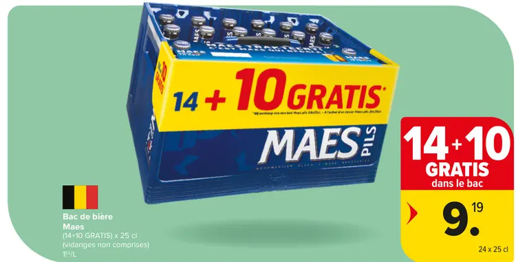 Offre: Bac de bière