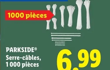 Offre: Serre-câbles