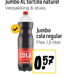 Promotie: cola regular