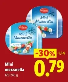 Aanbieding: Mini mozzarella