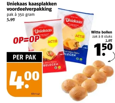 Aanbieding: Uniekaas kaasplakken voordeelverpakking