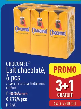 Offre: Lait chocolaté