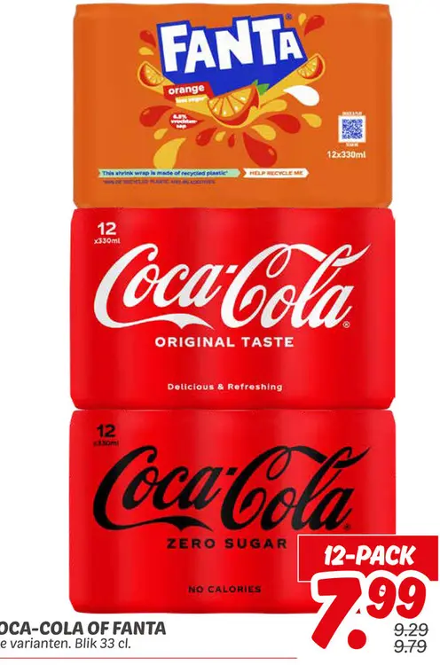 Aanbieding: Coca-cola of Fanta