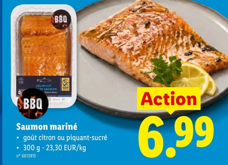 Offre: Saumon mariné