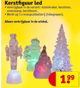 Aanbieding: Kerstfiguur led