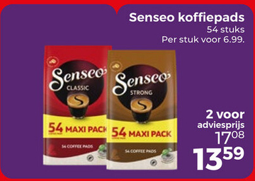 Aanbieding: Senseo koffiepads