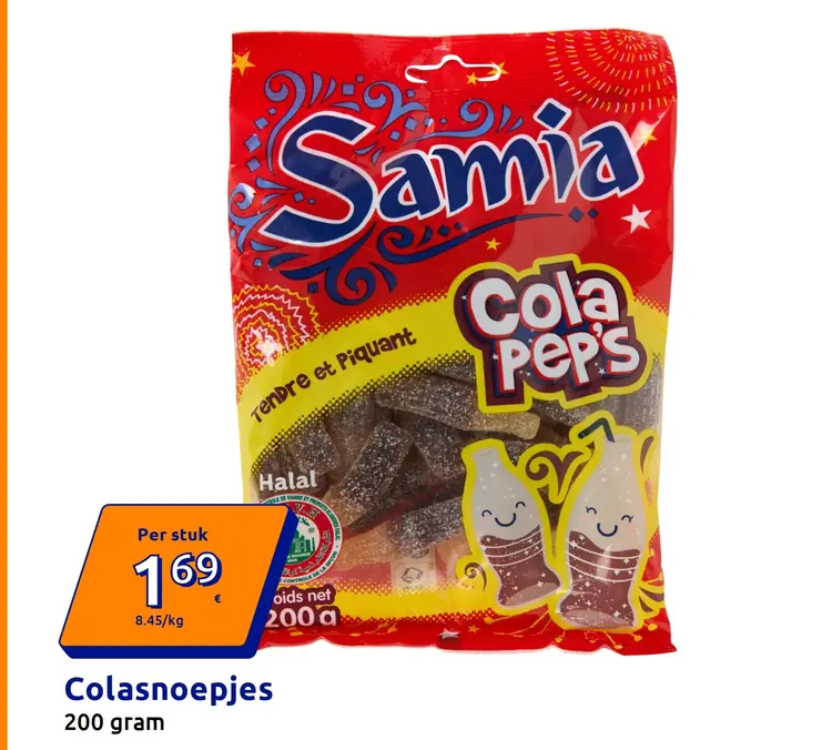 Promotie: Colasnoepjes Cola Pep's