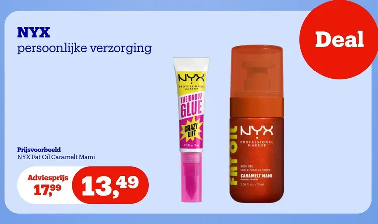 Aanbieding: NYX persoonlijke verzorging
