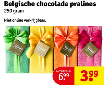 Aanbieding: Kruidvat Choquise Zeevruchten Belgische chocolade pralines