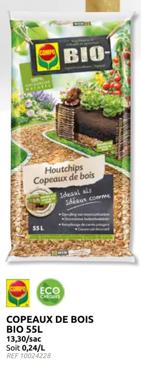 Offre: Copeaux de bois bio