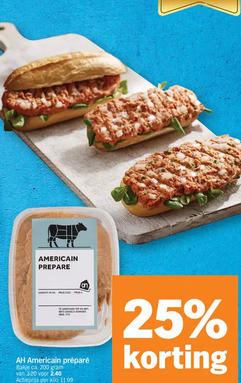 Aanbieding: Americain préparé