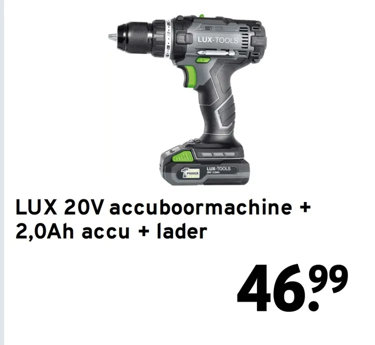 Aanbieding: accuboormachine