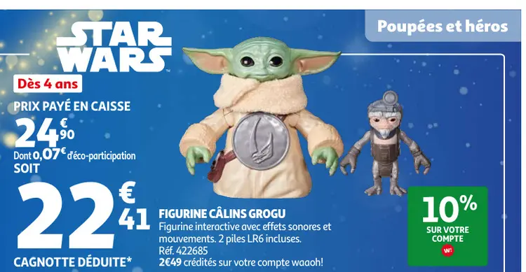 Offre: Figurine Câlins Grogu