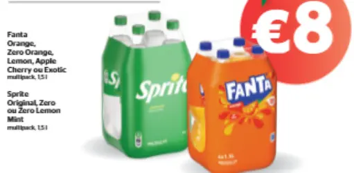 Offre: Fanta, Sprite