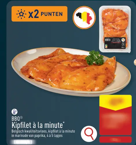 Promotie: Kipfilet à la minute
