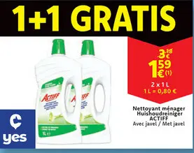 Offre: Nettoyant ménager Huishoudreiniger ACTIFF 