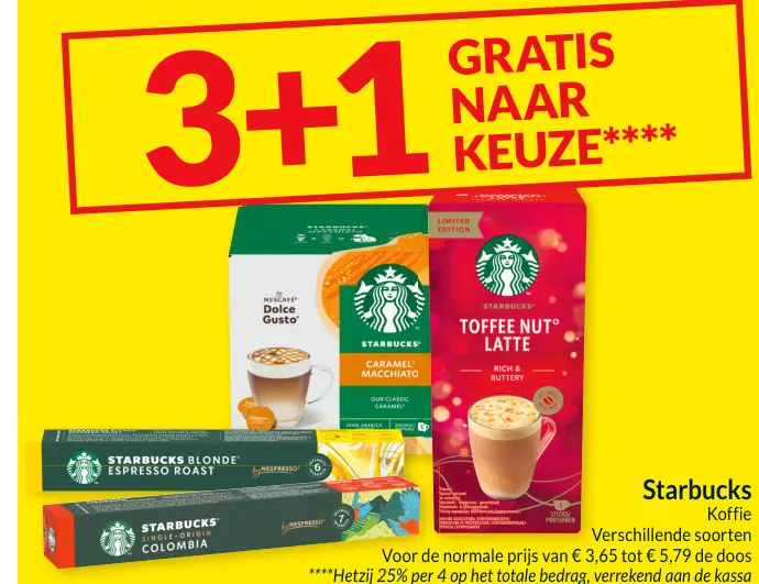 Aanbieding: Starbucks Koffie