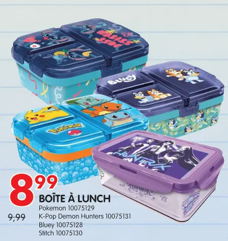Offre: Boîte à lunch