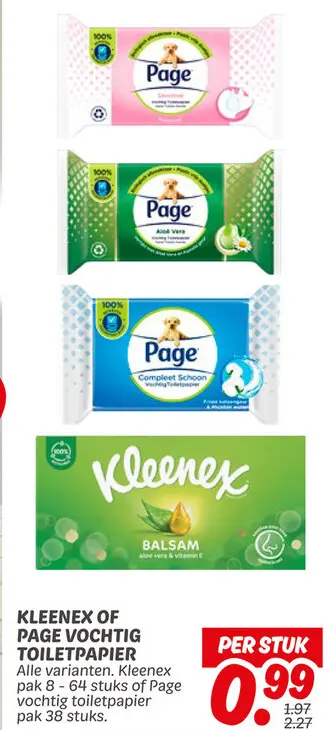 Aanbieding: Vochtig toiletpapier