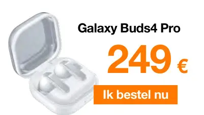 Promotie: Galaxy Buds4 Pro