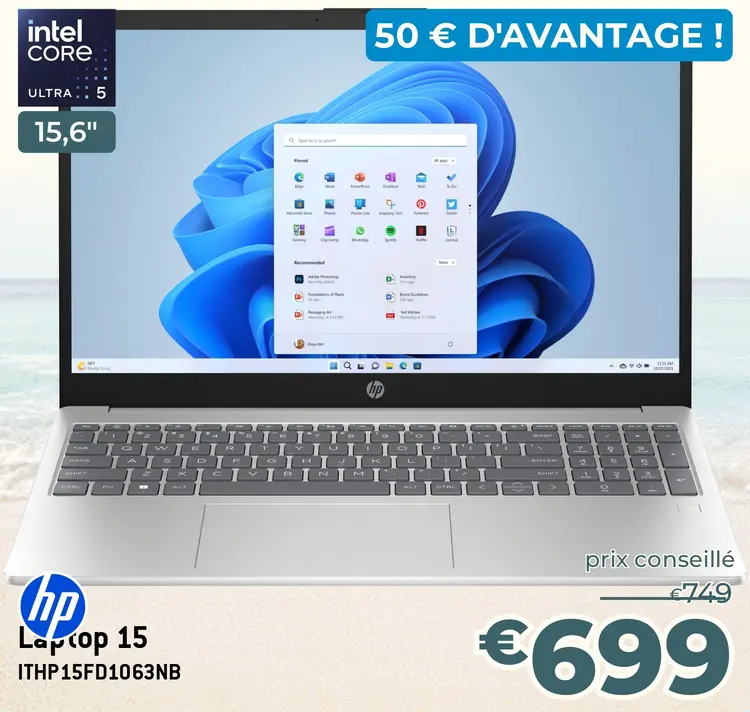 Offre: Laptop 15