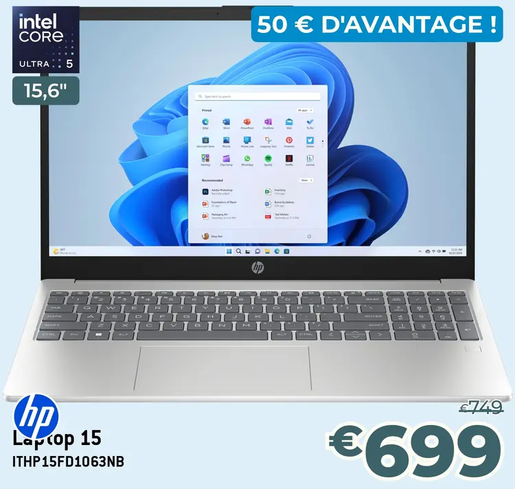Offre: Laptop 15