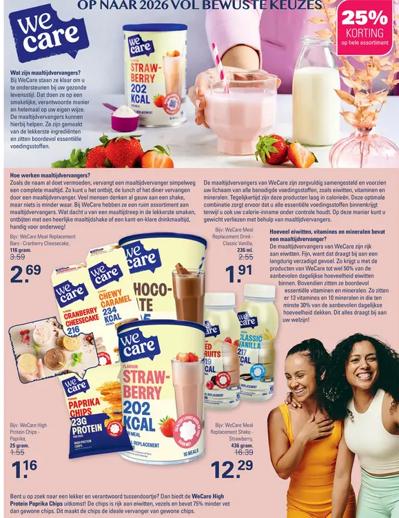 Aanbieding: Strawberry Meal Replacement