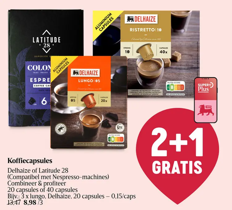 Promotie: Koffiecapsules