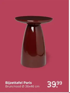 Aanbieding: Bijzettafel Paris