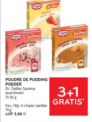 Offre: Poudre de pudding poeder