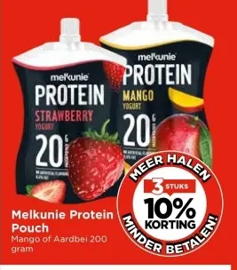 Aanbieding: Melkunie Protein Pouch
