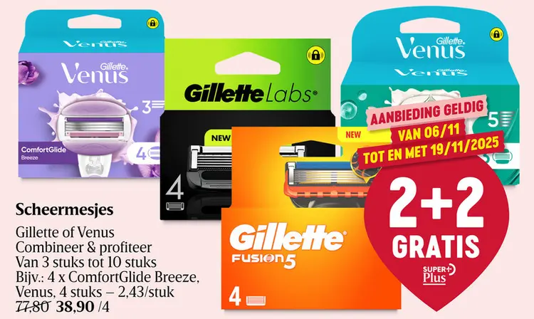 Aanbieding: Scheermesjes | Contour plus