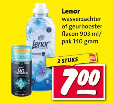 Aanbieding: Lenor wasverzachter of geurbooster