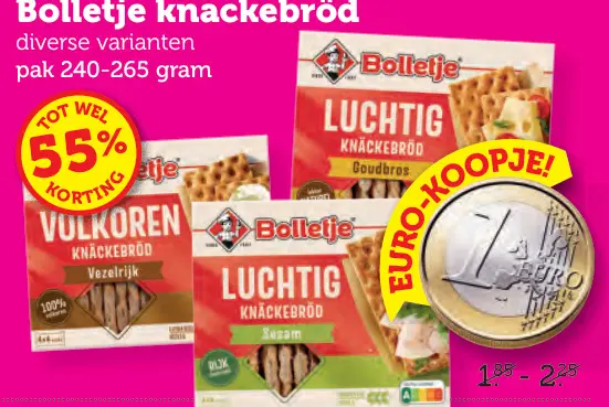 Aanbieding: knäckebröd