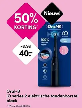 Aanbieding: Oral-B iO series 2 elektrische tandenborstel 