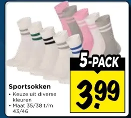 Aanbieding: Sportsokken