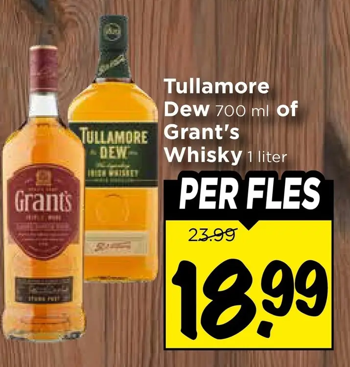 Aanbieding: Tullamore Dew Grant's Whisky